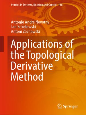 cover image of Applications of the Topological Derivative Method